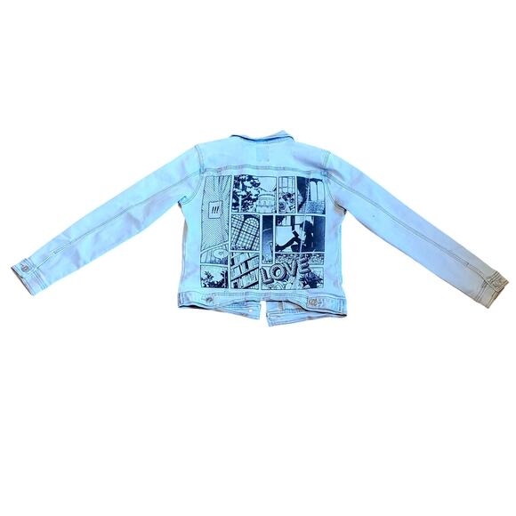 Blue Topic Denim Collection Size Medium Girl Power - Picture 10 of 11